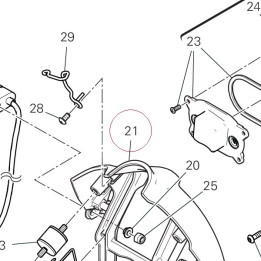 Headlight bracket 8291E031C