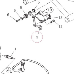 Bracket, coil 8291E091AA