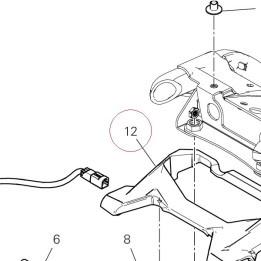 Bracket upper 8291E151B