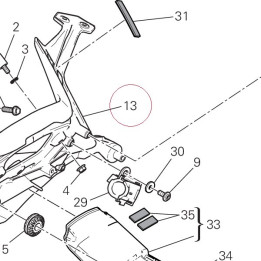 Bracket, headlight 8291E882AA