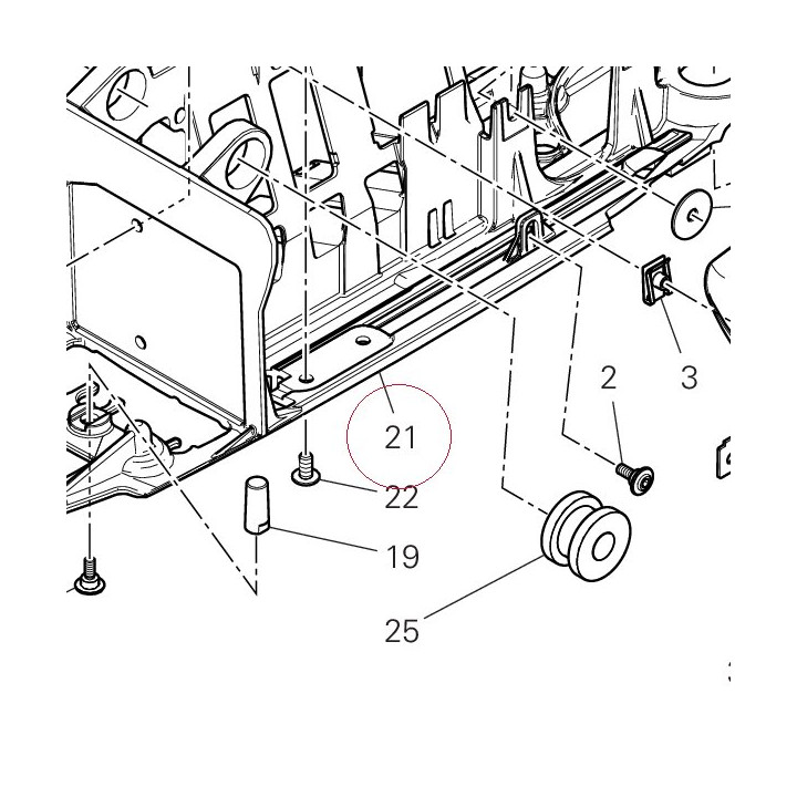 Battery holder 8291F021C