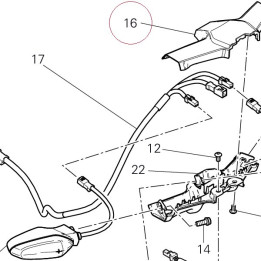 Bracket upper 8291F211A
