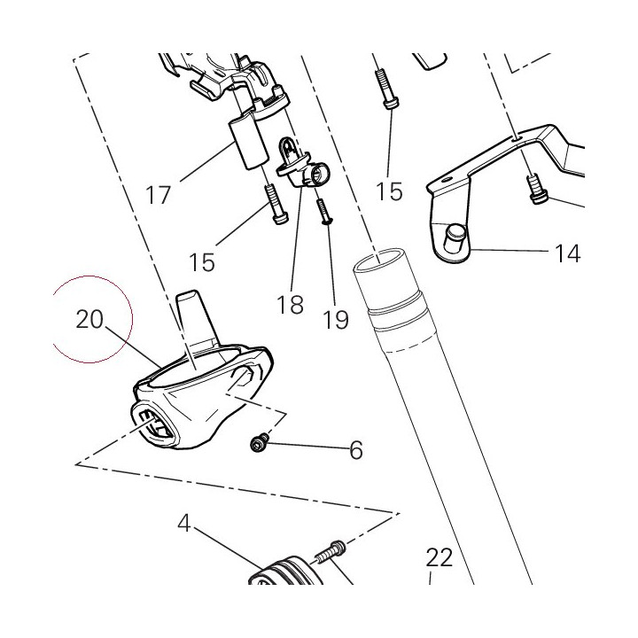 Bracket, right flasher light 8291F351A