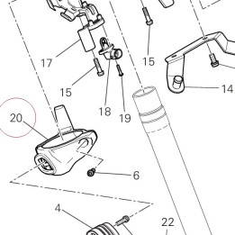 Bracket, right flasher light 8291F353A