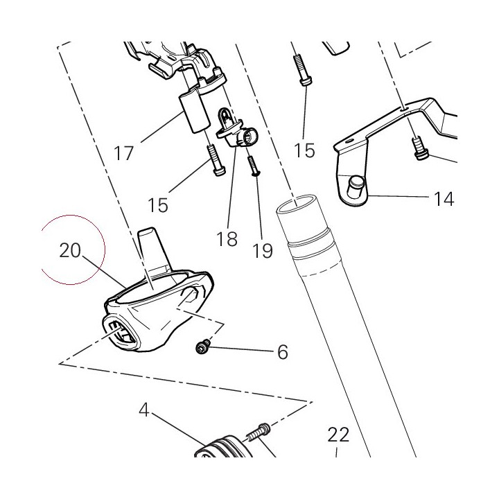 Bracket, right flasher light 8291F353A