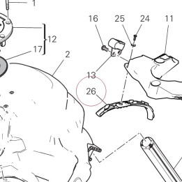 Guide, cable 8291F541A