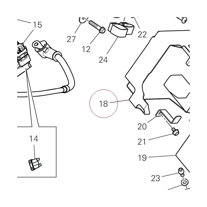 Battery carpet 8291F641A