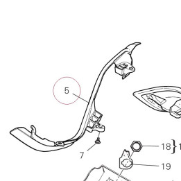 Seat support 8291G071A