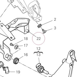 Bracket, headlight 8291G201BA