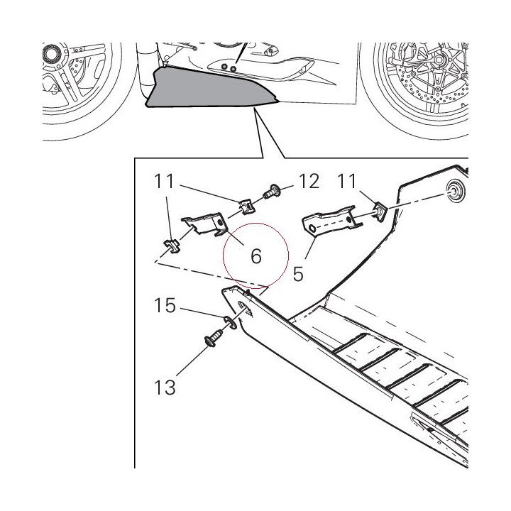 Left holder 8291G541A