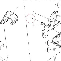 Left upper bracket 8291G621A