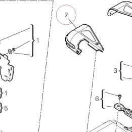 Right cover 8291G641A