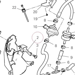 Bracket, canister 8291G771A