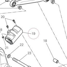 Tank support 8291H122A