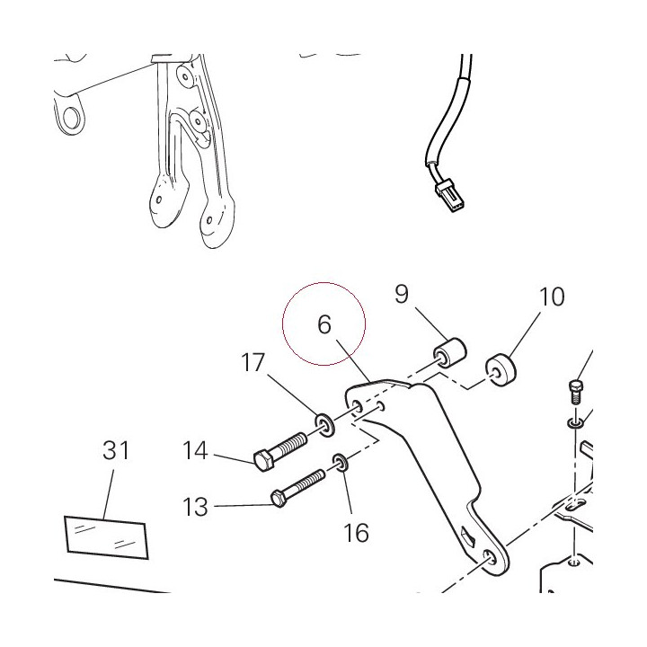 Holder 8291H162AA