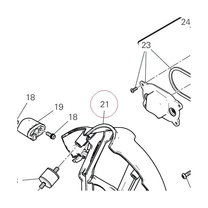 Headlight bracket 8291H361AA