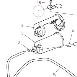 Bracket, canister 8291H761AA