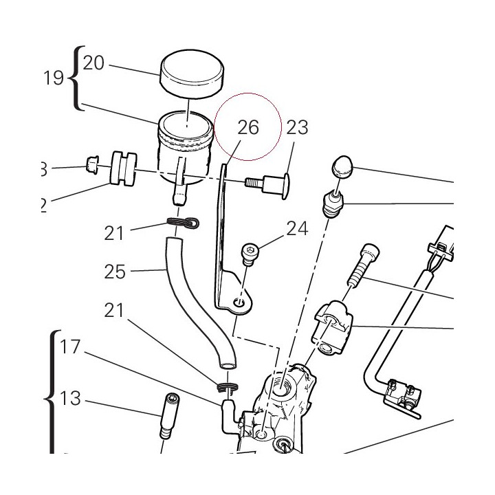Bracket, fuel tank 8291H881AA