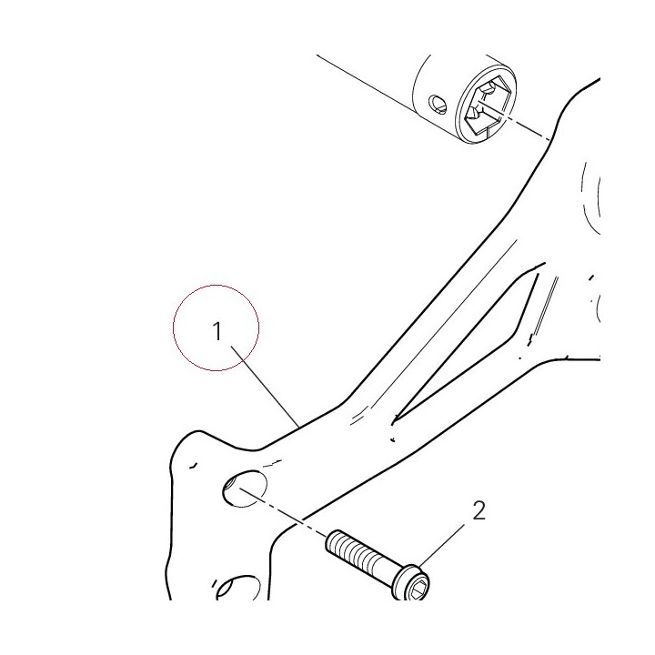 Left holder 8291I042AB