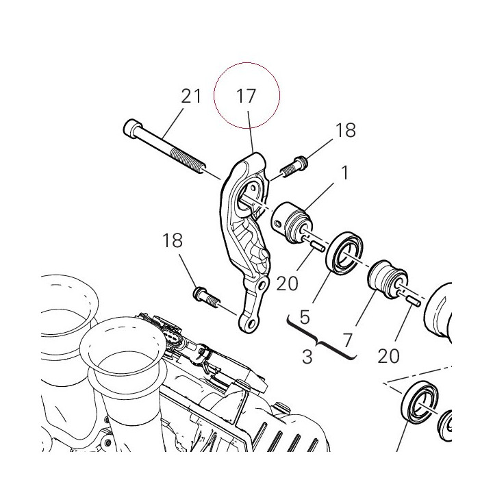 Right holder 8291I052AA