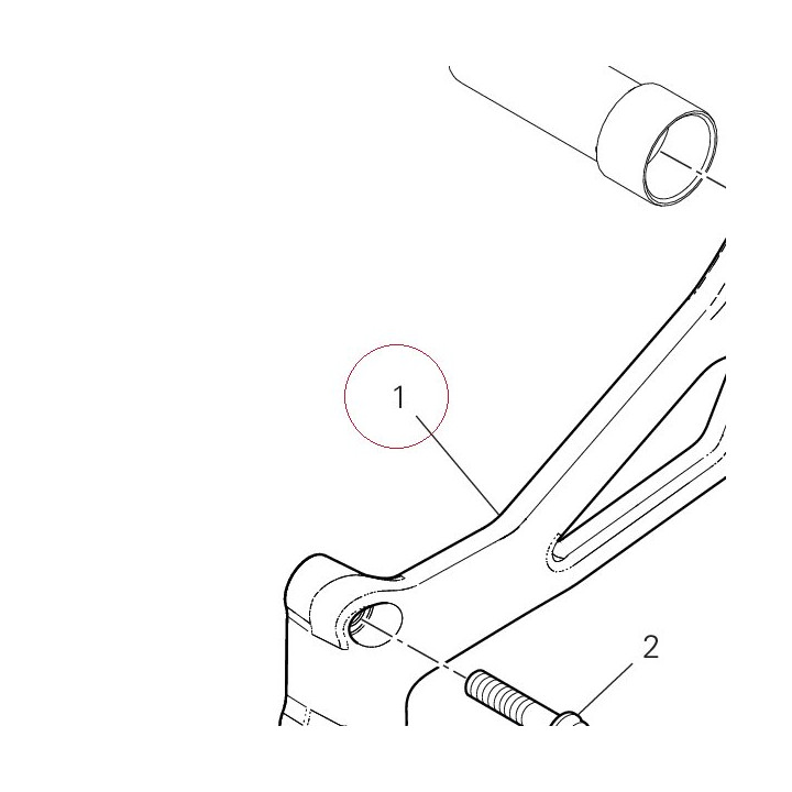Left holder 8291I621AA