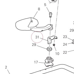 Bracket, oil tank 8291L031AA