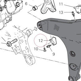 Bracket, fairing 8291M071A