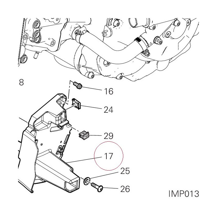 Bracket, canister 8291N002A