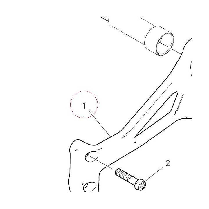 Left holder 8291N621AB