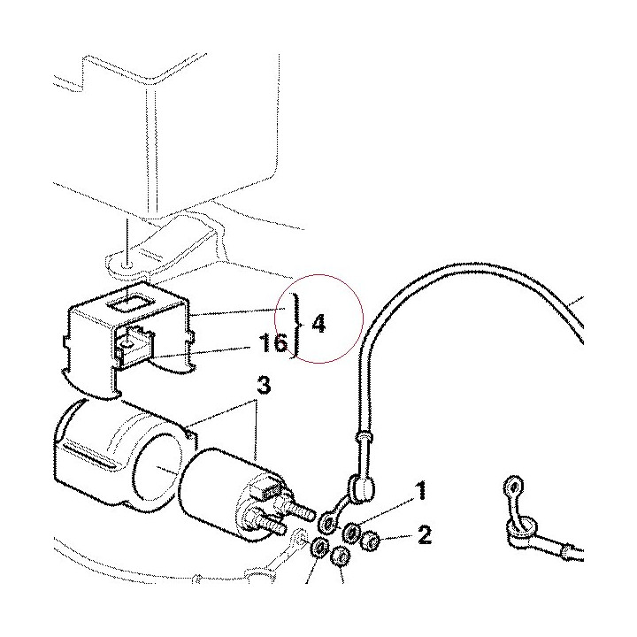 Bracket, relay 82922341A