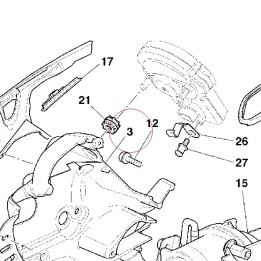 Right headlight holder 82923693A