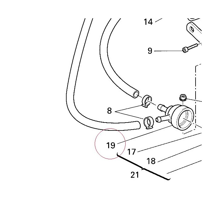 Holder, rectifier 83010912A