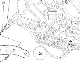 Right bracket 83012611A