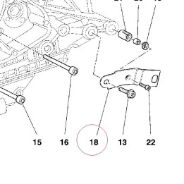 Left bracket 83012621A
