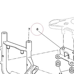 Bracket, head lamp, upp 83013941A