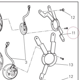 Right bracket 83014201B