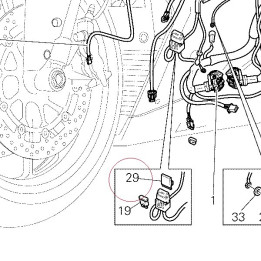 Bracket, fuse box 83014631A