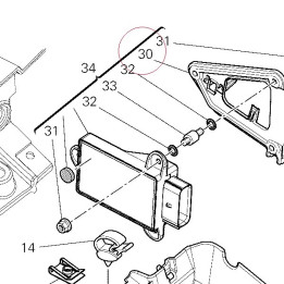 Bracket blackbox 83015611A