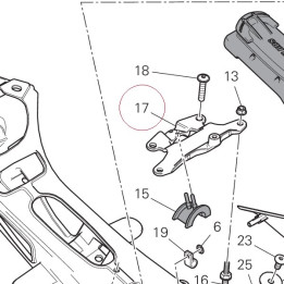 Bracket upper 83016452AA