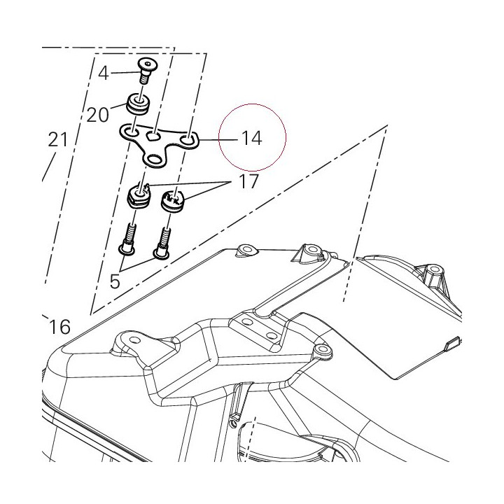 Bracket 83016951A