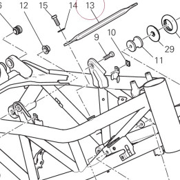 Bracket front 83017581BC