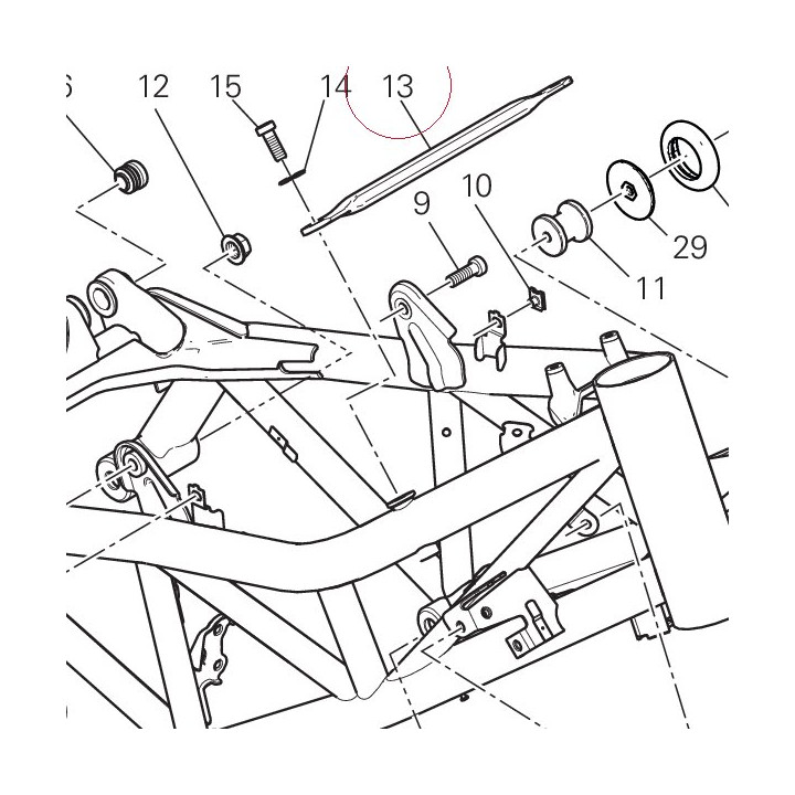 Bracket front 83017581BC
