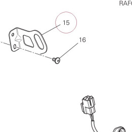 Right bracket 83017601AA