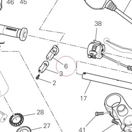Left bracket 83017691B