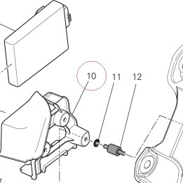 Bracket blackbox unit 83018711A