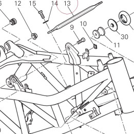 Bracket upper 83018821AA