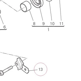 Right bracket 83019901AA