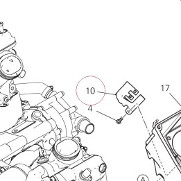 Bracket, connector 83019941AA