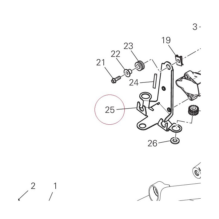 Bracket 8301A032AA
