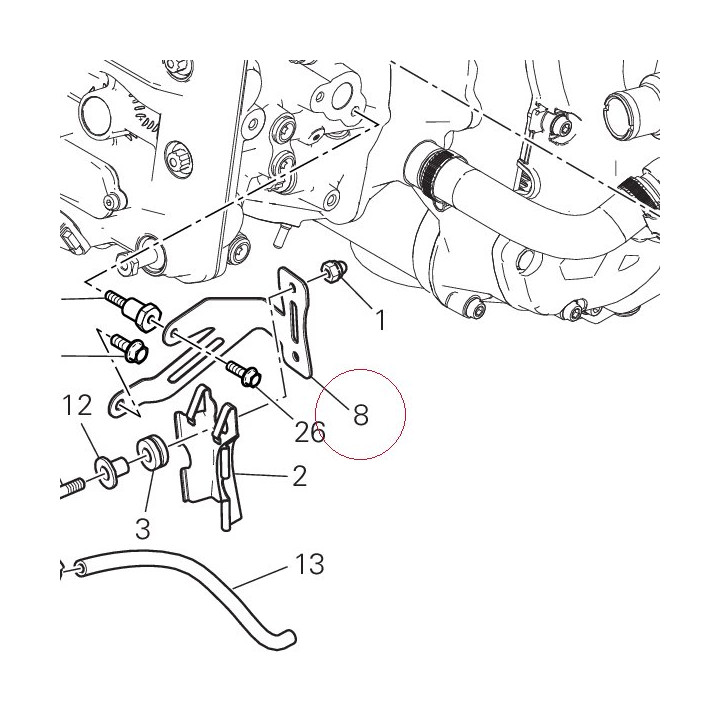 Bracket 8301A061CA